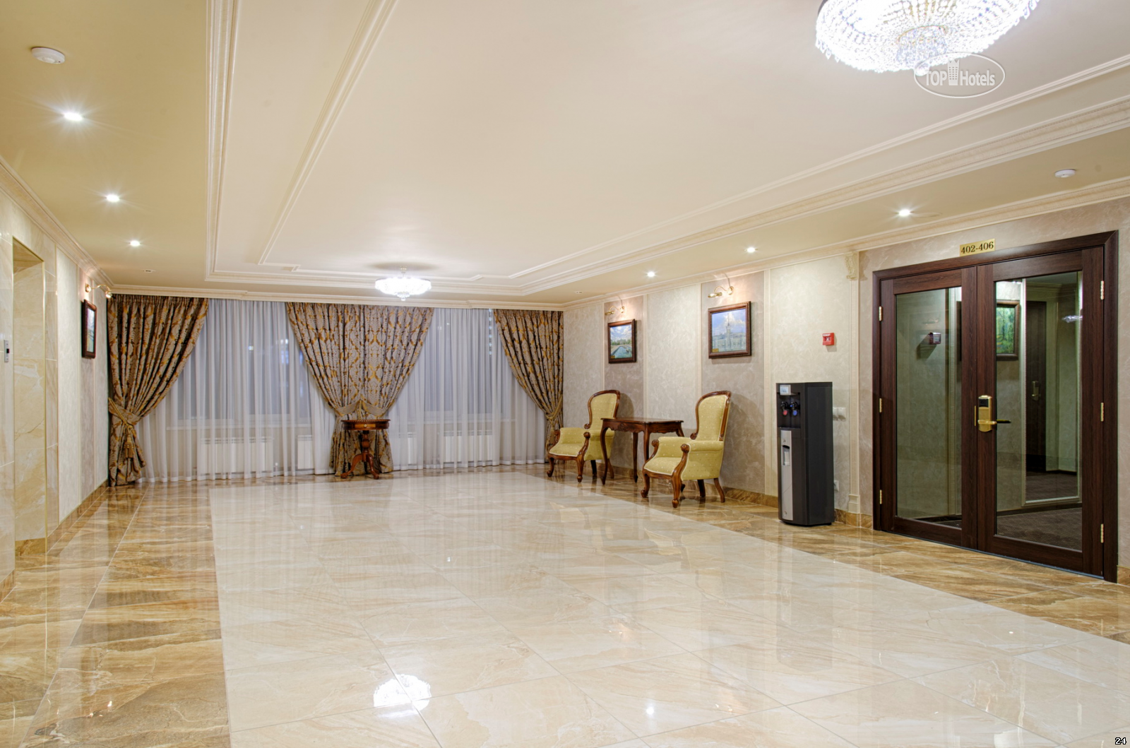 Влияние пустого холла гостиницы Барнаула на отношение клиента