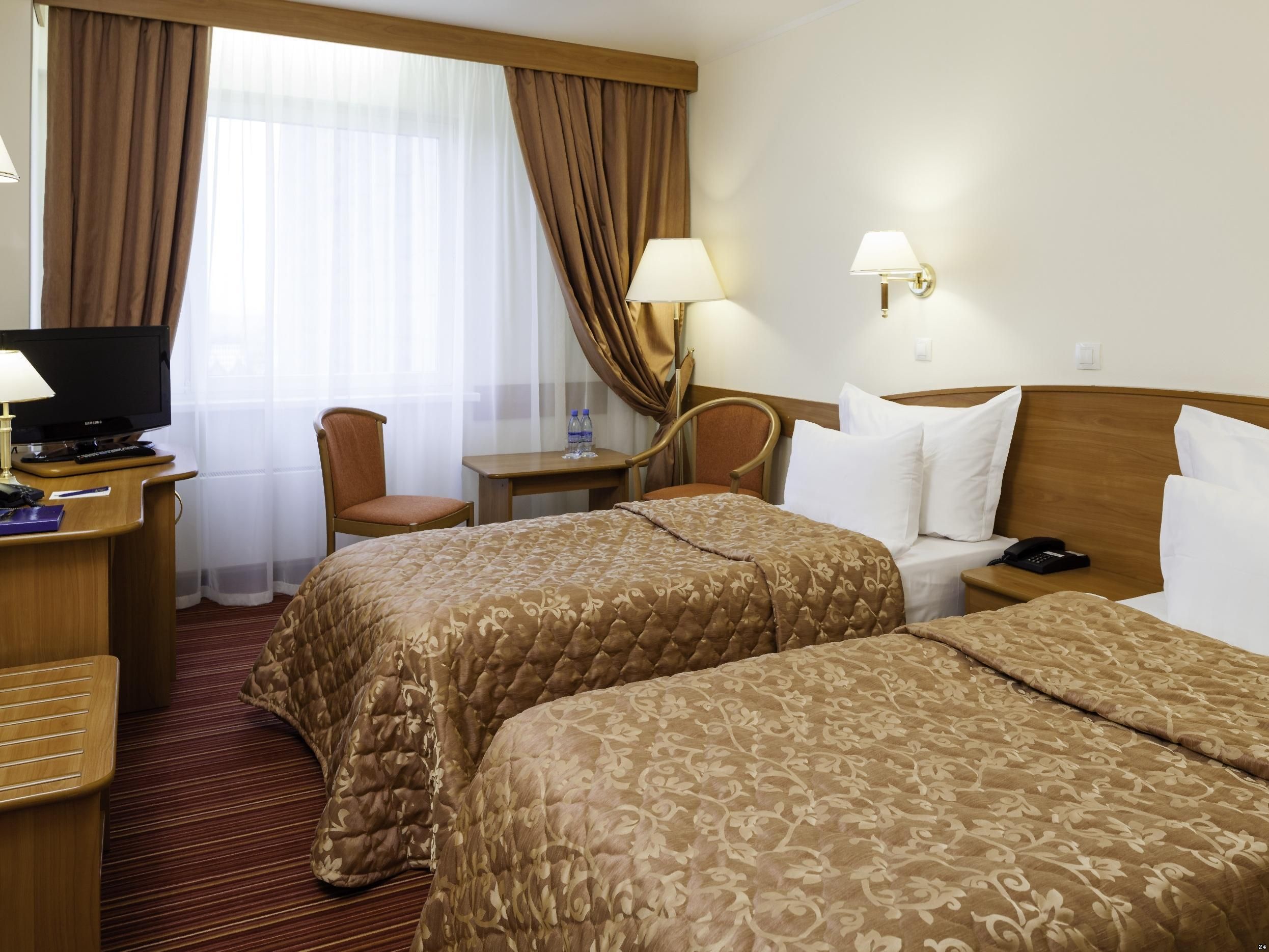 Номер в гостинице Барнаула: выбрать одну или две кровати?